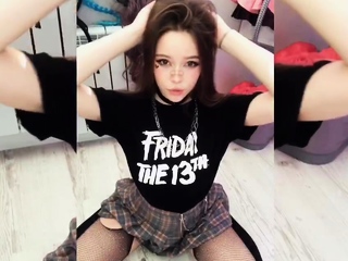 Close up teen masturbation