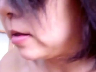 Japanese milf Jerking
