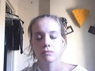 Wanking-off on her