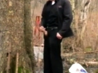 daddy alone outside